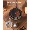 imageSHARDOR Adjustable Coffee Grinder Electric Super Silent Electric Coffee Bean Grinder with TimeMemory Adjustment and MultiFunctional Stainless Steel Cup for Spices Herbs and Nuts Grinding GrayCoffee