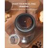 imageSHARDOR Adjustable Coffee Grinder Electric Super Silent Electric Coffee Bean Grinder with TimeMemory Adjustment and MultiFunctional Stainless Steel Cup for Spices Herbs and Nuts Grinding GrayLight Gray