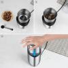 imageSHARDOR Coffee Grinder Electric HerbWet Grinder for Spices and Seeds with 2 Removable Stainless Steel Bowls Silver1 bowl
