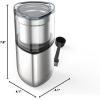 imageSHARDOR Coffee Grinder Electric HerbWet Grinder for Spices and Seeds with 2 Removable Stainless Steel Bowls Silver1 bowl