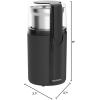 imageSHARDOR Coffee Grinder Electric Spice Herb Grinder for Coffee Bean Spices and Seeds with 2 Removable Stainless Steel Bowls BlackCG628B