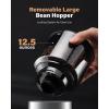 imageSHARDOR Conical Burr Coffee Grinder Electric Espresso Coffee Bean Grinder with Precision Electronic Timer Adjustable Burr Mill with 51 Precise Settings for Home Use Stainless Steel Container