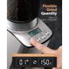 imageSHARDOR Conical Burr Coffee Grinder Electric Espresso Coffee Bean Grinder with Precision Electronic Timer Adjustable Burr Mill with 51 Precise Settings for Home Use Stainless Steel Container