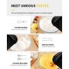 imageSHARDOR Hand Mixer Electric 6 Speed ampamp Turbo Mixer Electric Handheld SnapOn Storage Case5 Stainless Steel Accessories for Whipping Mixing Cookies Brownie Cakes Dough Batters BlueBlack