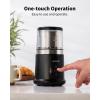 imageSHARDOR One Touch Coffee Grinder Electric Spice Herb For Coffee Bean Spices and Seeds with 1 Removable Stainless Steel Bowl Dry Grinder SilverBlack