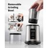 imageSHARDOR One Touch Coffee Grinder Electric Spice Herb For Coffee Bean Spices and Seeds with 1 Removable Stainless Steel Bowl Dry Grinder SilverSilver