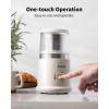 imageSHARDOR One Touch Coffee Grinder Electric Spice Herb For Coffee Bean Spices and Seeds with 1 Removable Stainless Steel Bowl Dry Grinder SilverWhite