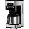 imageSHARDOR Drip Coffee Maker Programmable 10cup Coffee Machine with Touch Screen Coffee Pot with Timer Auto Shutoff Reusable Filter Home and Office Black ampamp Stainless Steel
