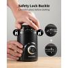imageSHARDOR Electric Super Silent Blade Coffee Grinder Timed Grind Control Rotary Knob Adjustable Coarse to Fine for Coffee Beans Spices amp Herbs Black