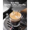 imageSHARDOR Espresso Machine 20 Bar Expresso Coffee Machines with Touchscreen Espresso Machine with Milk Frother Coffee Machine with 40oz Removable Water Tank for Cappuccino Latte