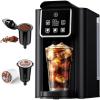 imageSHARDOR Single Serve Coffee Maker Upgrade Hot amp Iced Coffee Machine for K Cup and Grounds 6 to 14 oz Brew Sizes 50 oz Removable Water Tank Bold Brew Setting Pod Maker with Reusable Filter Black