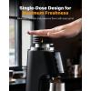 imageSHARDOR Professional 64mm Burr Coffee Grinder with Single Dose Hopper