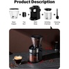 image:imageSHARDOR Burr Coffee Grinder Electric with 32 Grinding Sizes 40 Coffee Grinders for Home Use with 40 Seconds Adjustable Electronic Timer Coffee Bean Grinder with Chamber Cleaning ButtonBlack