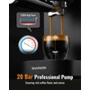 image:imageSHARDOR Espresso Machine 20 Bar Professional Espresso Machine with Milk Frother and Touchscreen Expresso Coffee Machines with Adjustable Temperaturefor Cappuccino Latte Stainless Steel BlackBlack