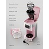 image:imageSHARDOR 10Cup Programmable Coffee Maker Regular amp Strong Brew Drip Coffee Machine for Home and Office Auto Shut Off Permanent Filter grayPink