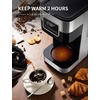 image:imageSHARDOR 10Cup Programmable Coffee Maker Regular amp Strong Brew Drip Coffee Machine for Home and Office Auto Shut Off Permanent Filter graysilver