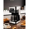 image:imageSHARDOR 10Cup Programmable Coffee Maker Regular amp Strong Brew Drip Coffee Machine for Home and Office Auto Shut Off Permanent Filter graysilver
