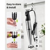 image:imageSHARDOR Immersion Blender Handheld 1100W Hand Blender with Variable Speed 5in1 Stick Blender Stainless Steel Shaft with Chopper Whisk Frother amp Beaker for Soup Sauces Smoothies Baby FoodSilver