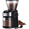 image:imageSHARDOR Burr Coffee Bean Grinder 32 Settings 40Second Timer Black  Electric Grinding Chamber Cleaning Button Adjustable Grind Time Control Removable Hopper Compact Design Home Brewing